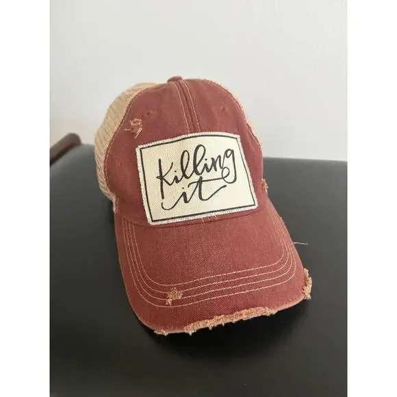 Killing It Women's adjustable Mesh Baseball Cap - Picture 2 of 5